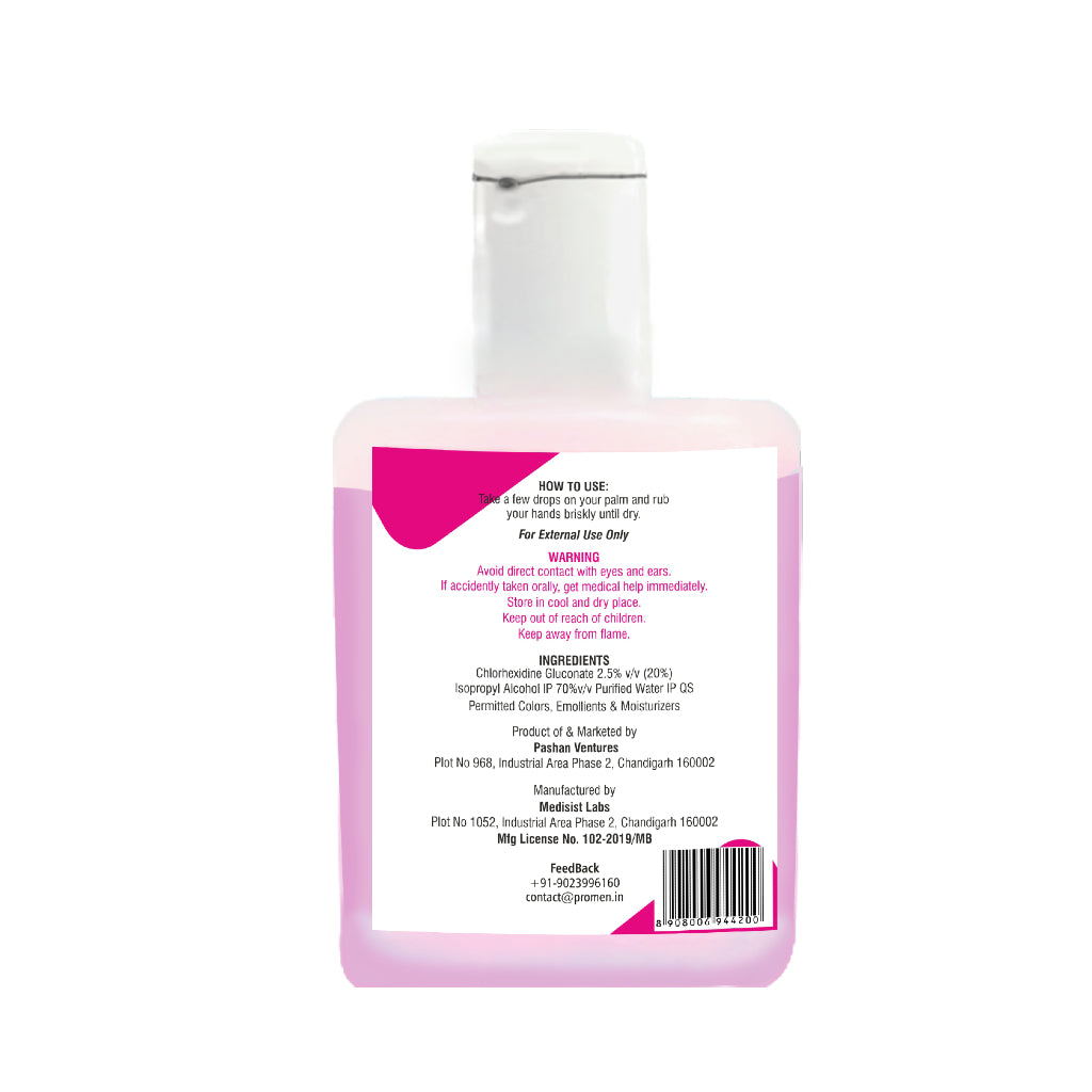 Hand Sanitizing Disinfectant rub 100 ml