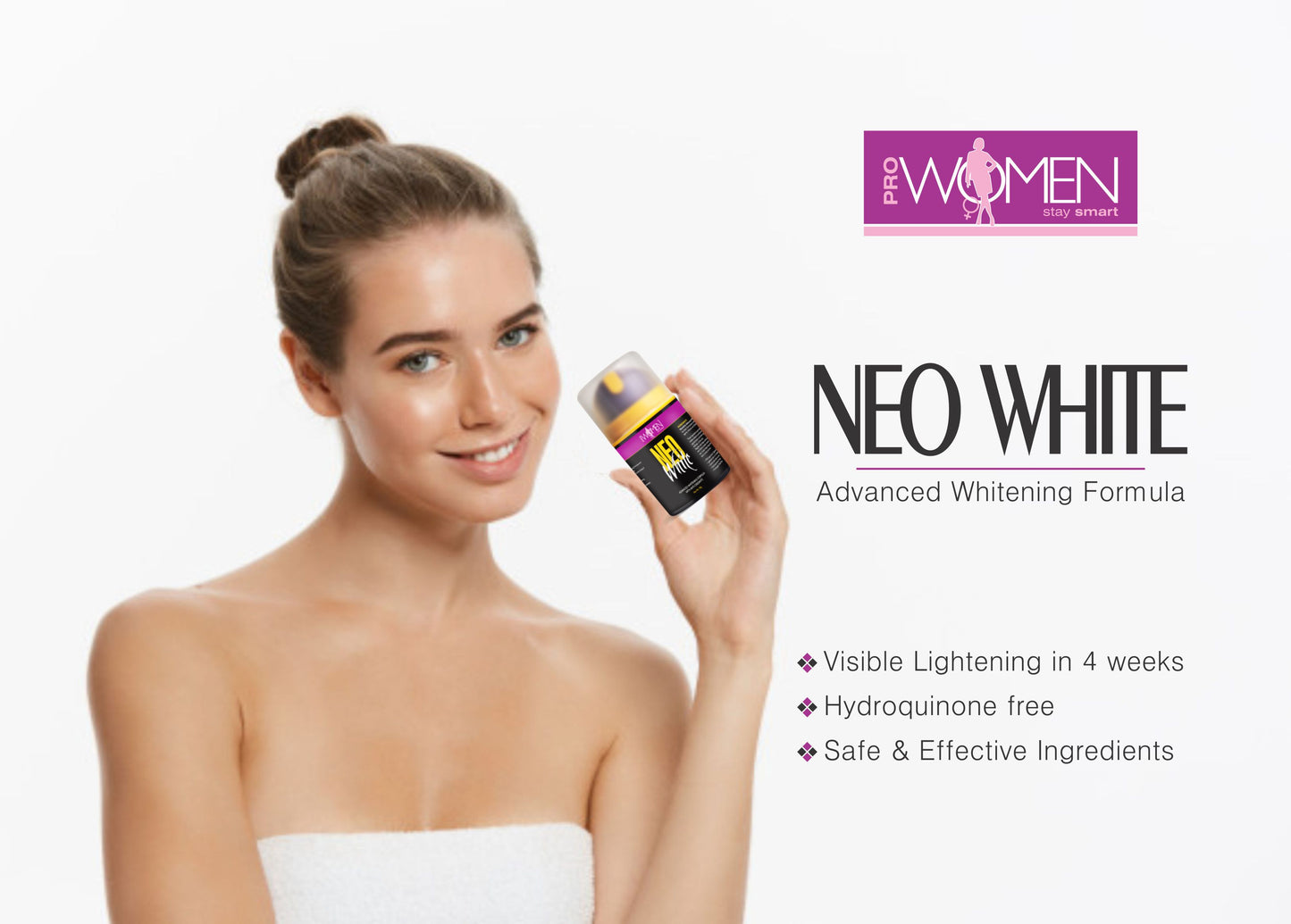 Neowhite Advanced Whitening formula with Antioxidants