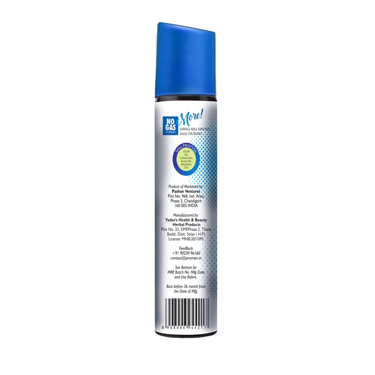All-in-one- Surface Sanitizer for Hard and Soft Surfaces 200ml